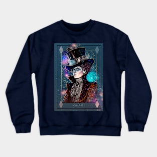 Tarot Card with Magician Crewneck Sweatshirt